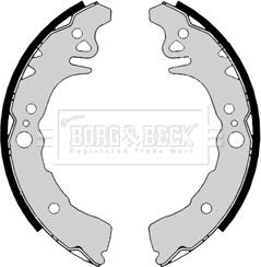 Borg & Beck BBS6387 - Bremžu loku komplekts adetalas.lv