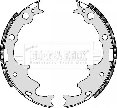 Borg & Beck BBS6269 - Bremžu loku komplekts adetalas.lv