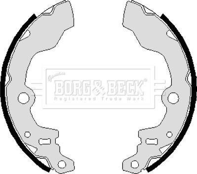 Borg & Beck BBS6232 - Bremžu loku komplekts adetalas.lv