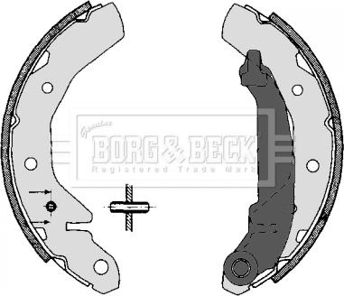 Borg & Beck BBS6270 - Bremžu loku komplekts adetalas.lv