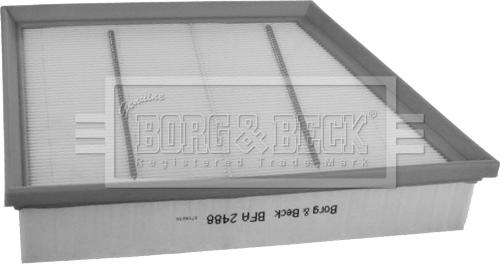 Borg & Beck BFA2488 - Gaisa filtrs adetalas.lv