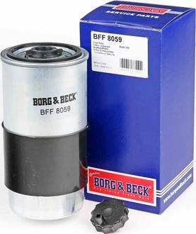 Borg & Beck BFF8059 - Degvielas filtrs adetalas.lv