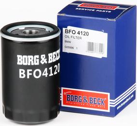 Borg & Beck BFO4120 - Eļļas filtrs adetalas.lv