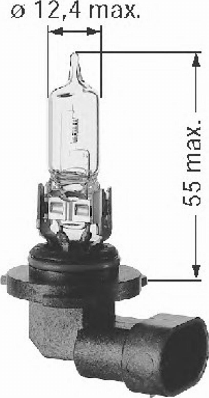 BorgWarner (BERU) 0500112650 - Kvēlspuldze, Miglas lukturis adetalas.lv