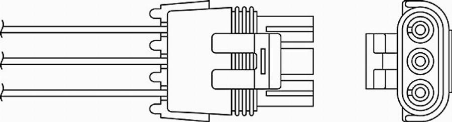 BorgWarner (BERU) 0824010030 - Lambda zonde adetalas.lv