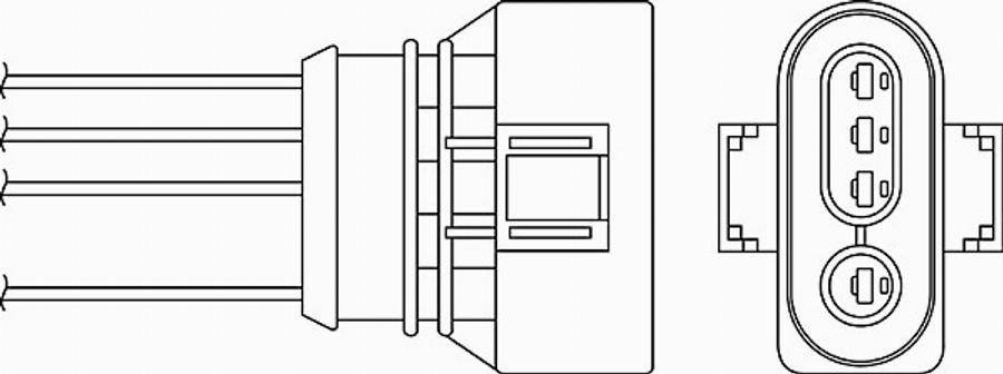 BorgWarner (BERU) 0 824 010 023 - Lambda zonde adetalas.lv