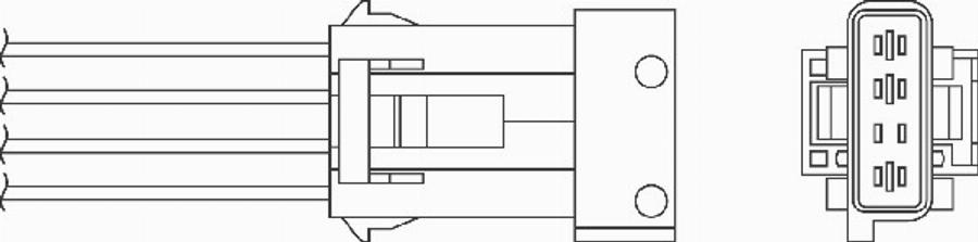 BorgWarner (BERU) 0 824 010 193 - Lambda zonde adetalas.lv