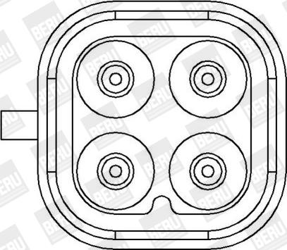 BorgWarner (BERU) ZS404 - Aizdedzes spole adetalas.lv