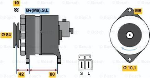 BOSCH 9 120 334 632 - Ģenerators adetalas.lv