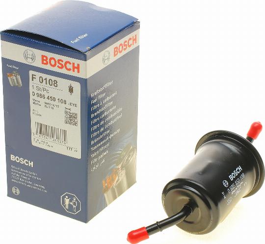 BOSCH 0 986 450 108 - Degvielas filtrs adetalas.lv