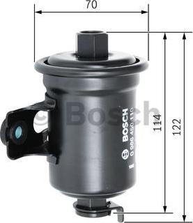 BOSCH 0 986 450 110 - Degvielas filtrs adetalas.lv