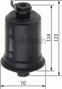 BOSCH 0 986 450 113 - Degvielas filtrs adetalas.lv