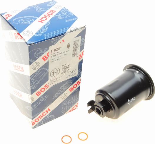 BOSCH 0 986 450 221 - Degvielas filtrs adetalas.lv