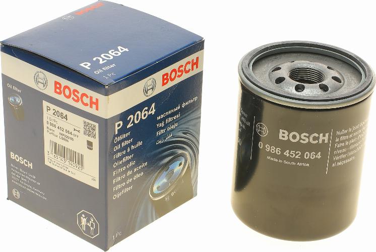 BOSCH 0 986 452 064 - Eļļas filtrs adetalas.lv