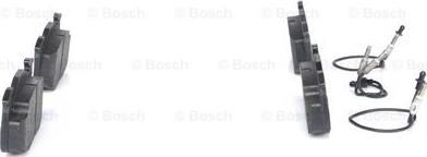 BOSCH 0 986 469 860 - Bremžu uzliku kompl., Disku bremzes adetalas.lv