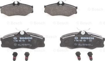 BOSCH 0 986 469 790 - Bremžu uzliku kompl., Disku bremzes adetalas.lv