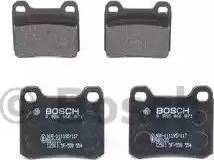 BOSCH 986466871 - Bremžu uzliku kompl., Disku bremzes adetalas.lv