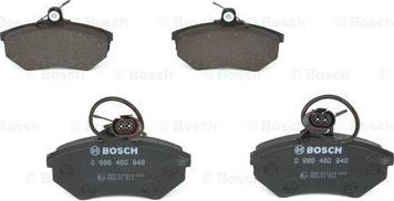 BOSCH 0 986 460 948 - Bremžu uzliku kompl., Disku bremzes adetalas.lv