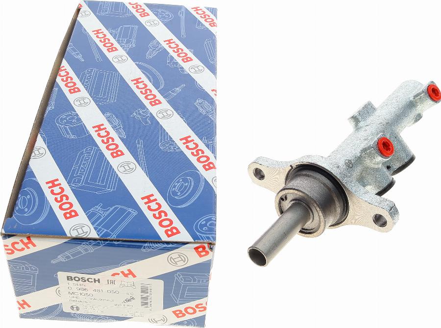 BOSCH 0 986 481 050 - Galvenais bremžu cilindrs adetalas.lv