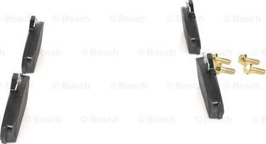 BOSCH 0 986 424 566 - Bremžu uzliku kompl., Disku bremzes adetalas.lv