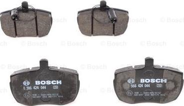 BOSCH 0 986 424 044 - Bremžu uzliku kompl., Disku bremzes adetalas.lv