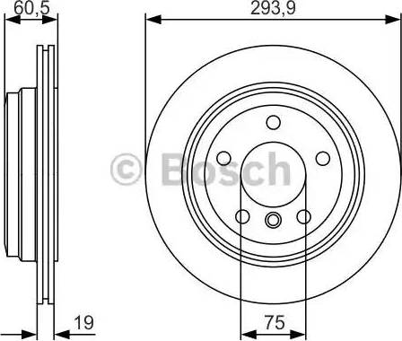 BOSCH 0 986 479 R34 - Bremžu diski adetalas.lv