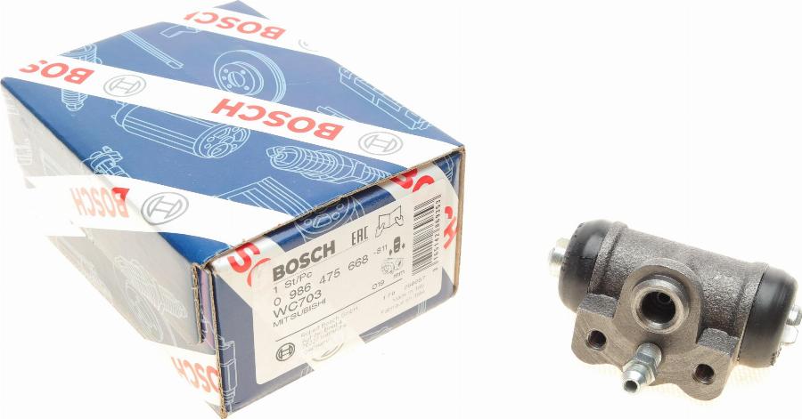 BOSCH 0 986 475 668 - Riteņa bremžu cilindrs adetalas.lv