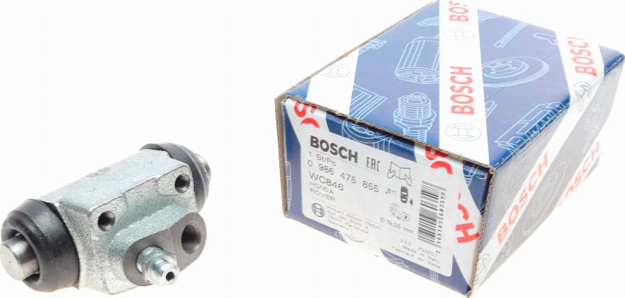 BOSCH 0 986 475 855 - Riteņa bremžu cilindrs adetalas.lv