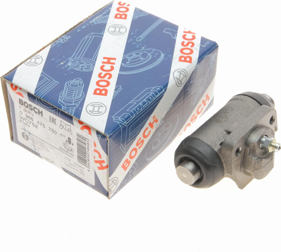 BOSCH 0 986 475 750 - Riteņa bremžu cilindrs adetalas.lv