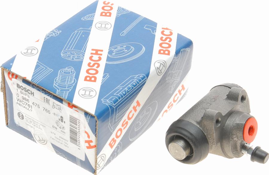 BOSCH 0 986 475 765 - Riteņa bremžu cilindrs adetalas.lv