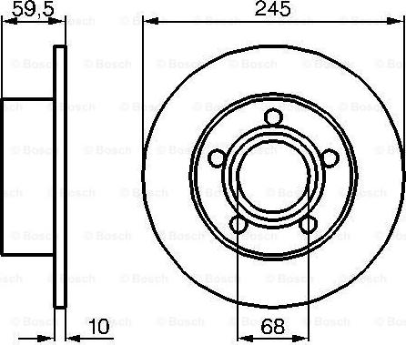 Brembo 1010954 - Bremžu diski adetalas.lv