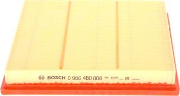 BOSCH 0 986 4B0 008 - Gaisa filtrs adetalas.lv