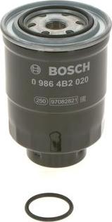 BOSCH 0 986 4B2 020 - Degvielas filtrs adetalas.lv