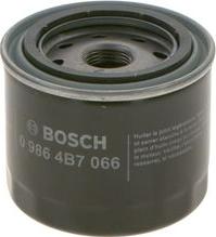 BOSCH 0 986 4B7 066 - Eļļas filtrs adetalas.lv