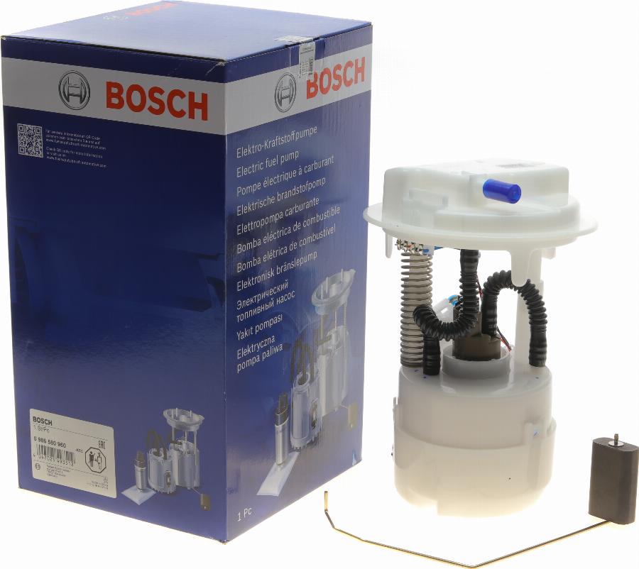 BOSCH 0 986 580 960 - Degvielas sūkņa modulis adetalas.lv