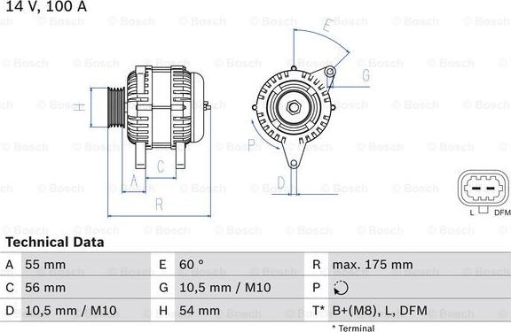 BOSCH 0 986 049 020 - Ģenerators adetalas.lv