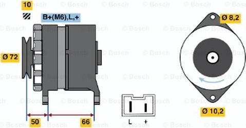 BOSCH 0 986 040 031 - Ģenerators adetalas.lv