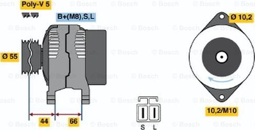 BOSCH 0 986 042 921 - Ģenerators adetalas.lv