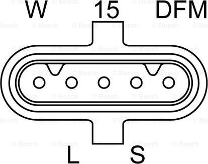 BOSCH 0 986 085 280 - Ģenerators adetalas.lv