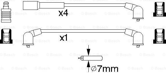 BOSCH 0 986 356 955 - Augstsprieguma vadu komplekts adetalas.lv