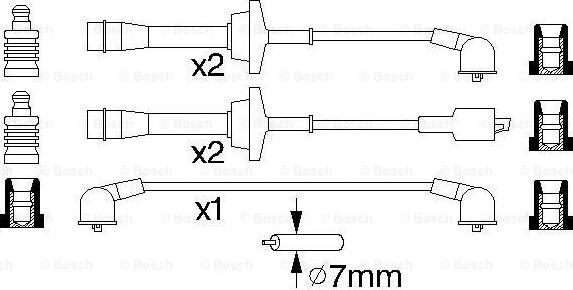 BOSCH 0 986 356 938 - Augstsprieguma vadu komplekts adetalas.lv