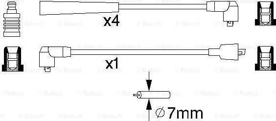 BOSCH 0 986 356 841 - Augstsprieguma vadu komplekts adetalas.lv