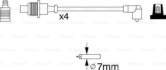 BOSCH 0 986 356 854 - Augstsprieguma vadu komplekts adetalas.lv