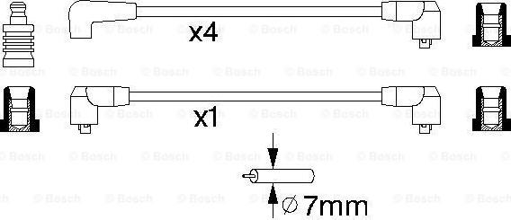 BOSCH 0 986 356 865 - Augstsprieguma vadu komplekts adetalas.lv