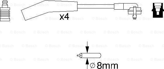 BOSCH 0 986 356 860 - Augstsprieguma vadu komplekts adetalas.lv