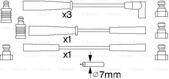 BOSCH 0 986 356 803 - Augstsprieguma vadu komplekts adetalas.lv