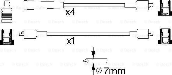 BOSCH 0 986 356 816 - Augstsprieguma vadu komplekts adetalas.lv