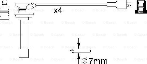 BOSCH 0 986 356 810 - Augstsprieguma vadu komplekts adetalas.lv