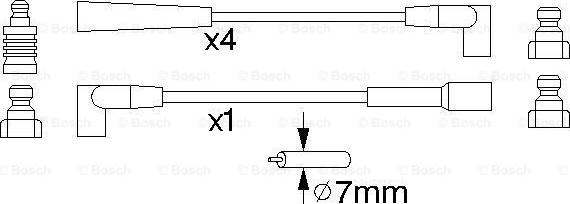 BOSCH 0 986 356 886 - Augstsprieguma vadu komplekts adetalas.lv