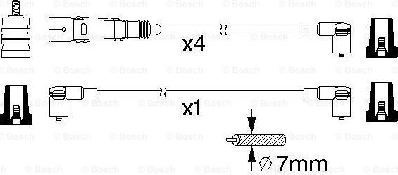 BOSCH 0 986 356 356 - Augstsprieguma vadu komplekts adetalas.lv